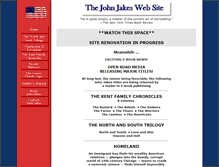 Tablet Screenshot of johnjakes.com